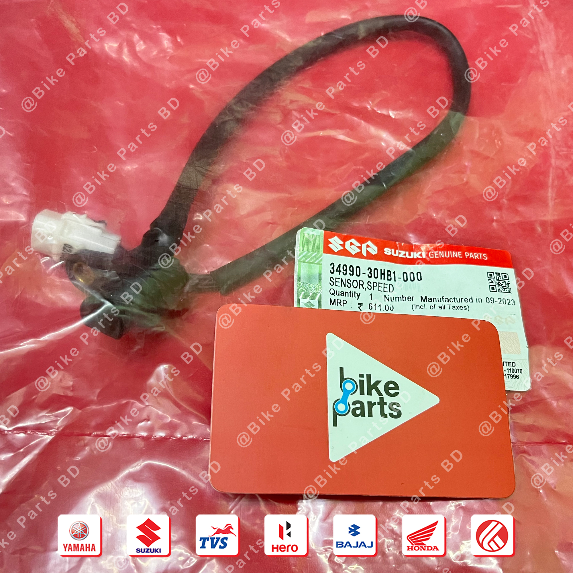 Meter/Speed Sensor Cable (White Jack) for Suzuki Gixxer SF (Old Model) & Gixxer Monotone bike.