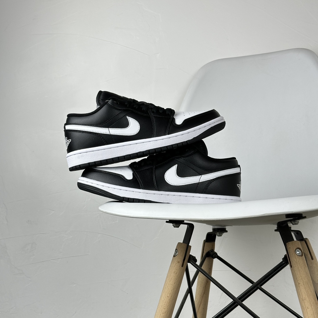Nike Air Jordan 1 Low Black & White (1:1)_img_1
