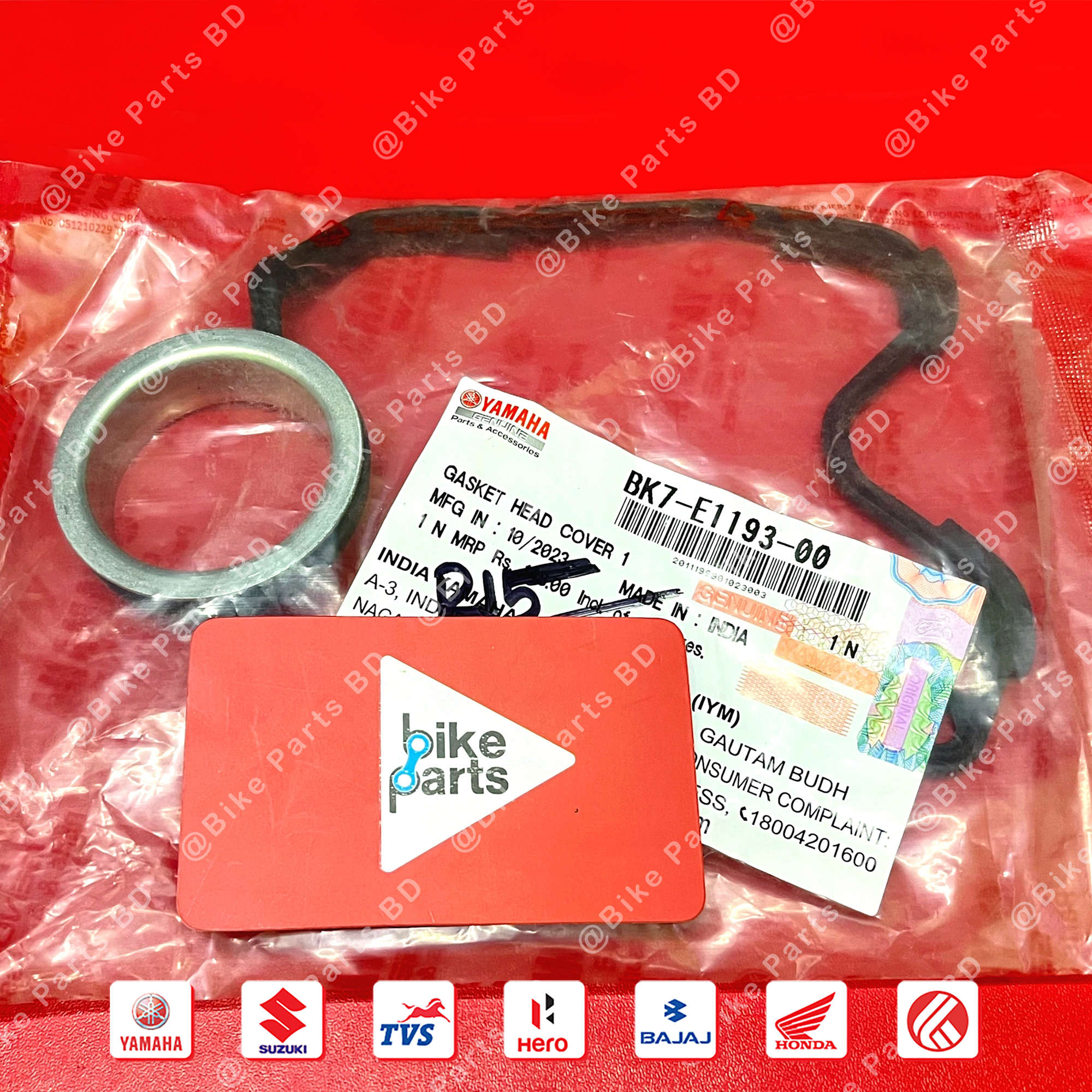 Head Gasket/Head Rubber For Yamaha R15 V3, R15 V4, R15M, MT15 Bike._img_1