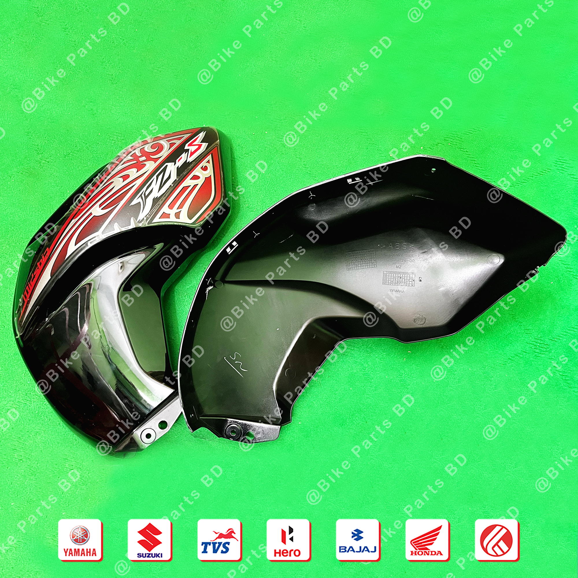 Tanky Box for Yamaha FZS V1 (Black Colour) bike._img_1