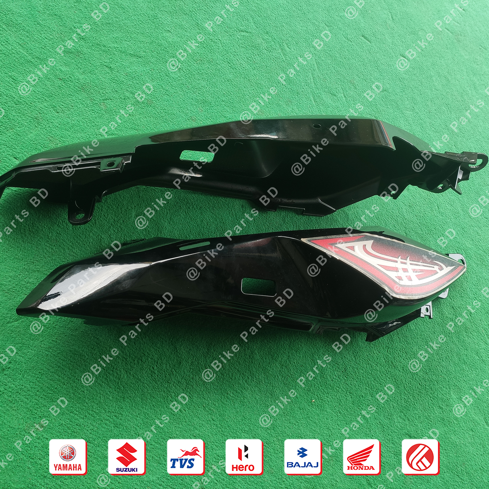 Back Panel for Yamaha FZS & Fazer V1 (Black) bike._img_0
