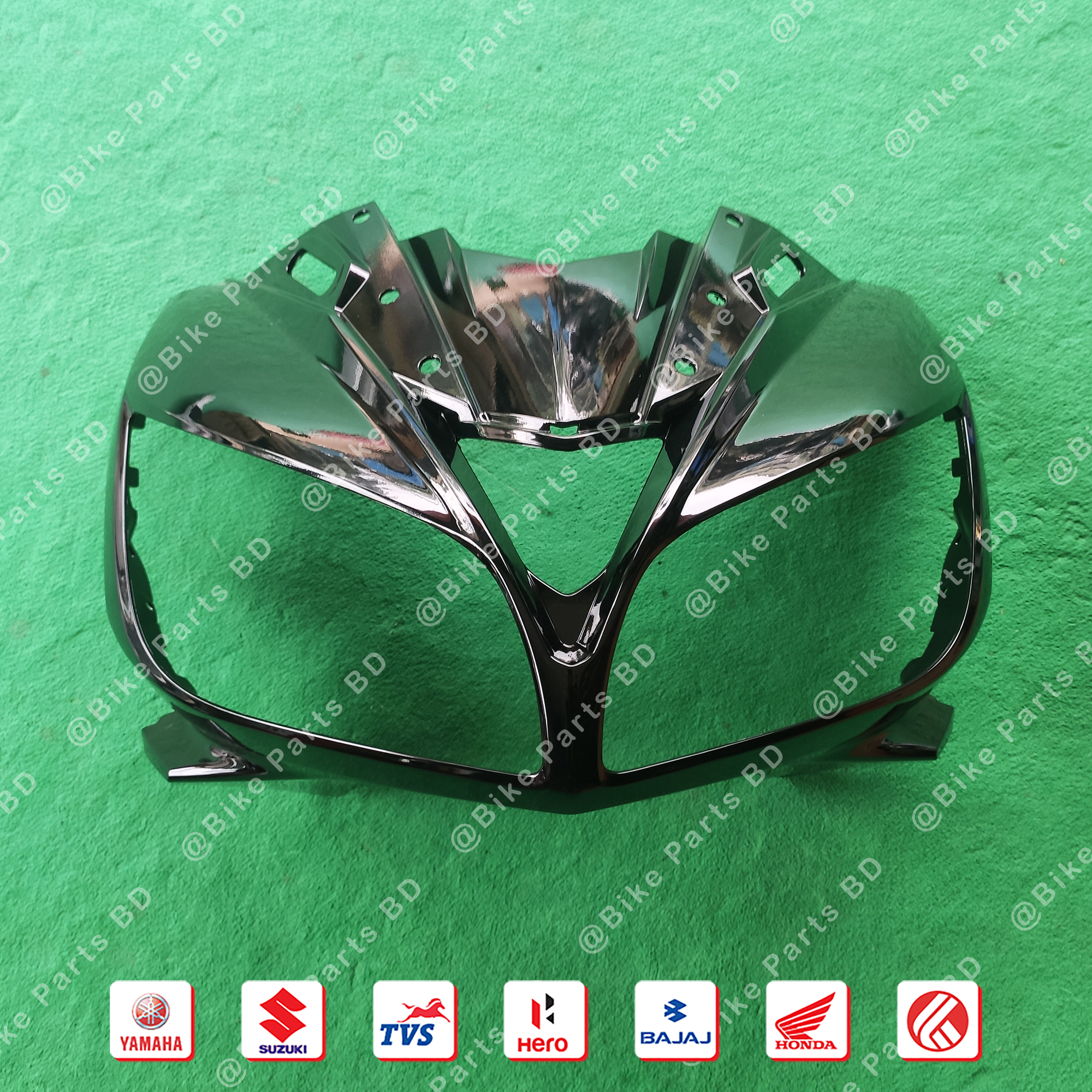 Metershed/Faring for Yamaha Fazer V1 Black Color bike._img_0