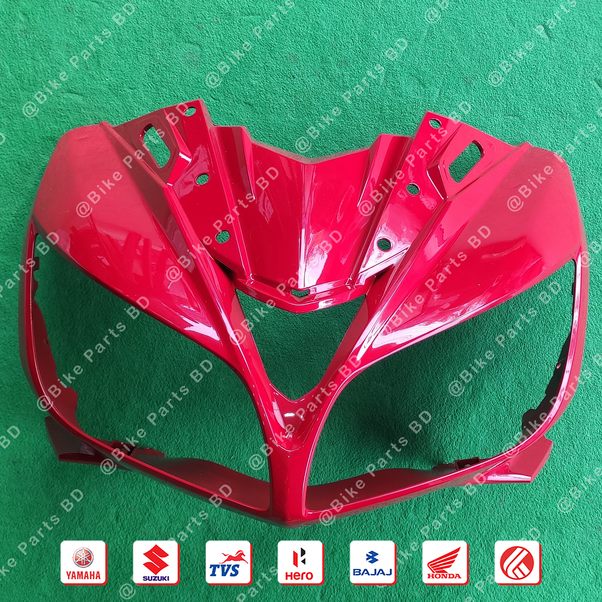 Metershed/Faring for Yamaha Fazer V1 Red Color bike._img_0