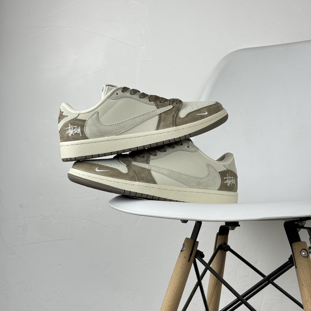 Travis Scott x Air Jordan 1 Low OG "Reverse Mocha" (1:1)_img_1