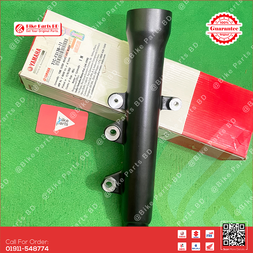 Tube Outer Right (Fork Breal) for Yamaha FZS V1, FZS V2 (Single Disk), Fazer V1, Fazer V2 bike._img_1
