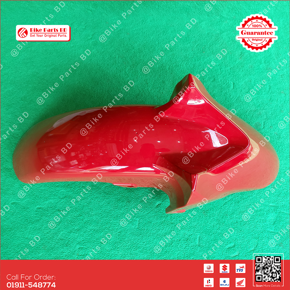 Mudguard for Yamaha FZS V1, FZS V2, Fazer V1, Fazer V2 (Red) bike._img_0
