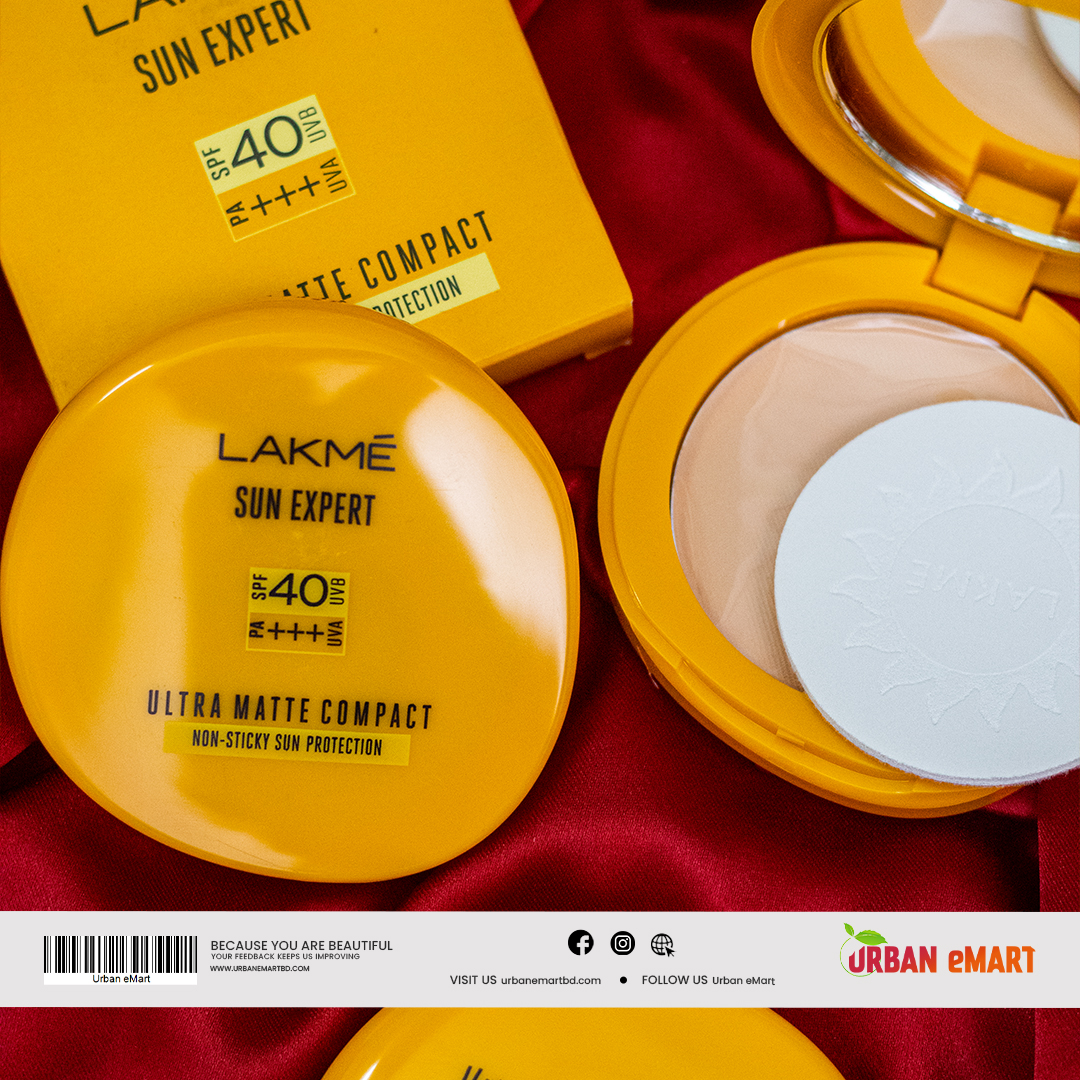 Lakme Sun Expert Ultra Matte SPF 40 PA+++ Compact, 7 gm_img_1