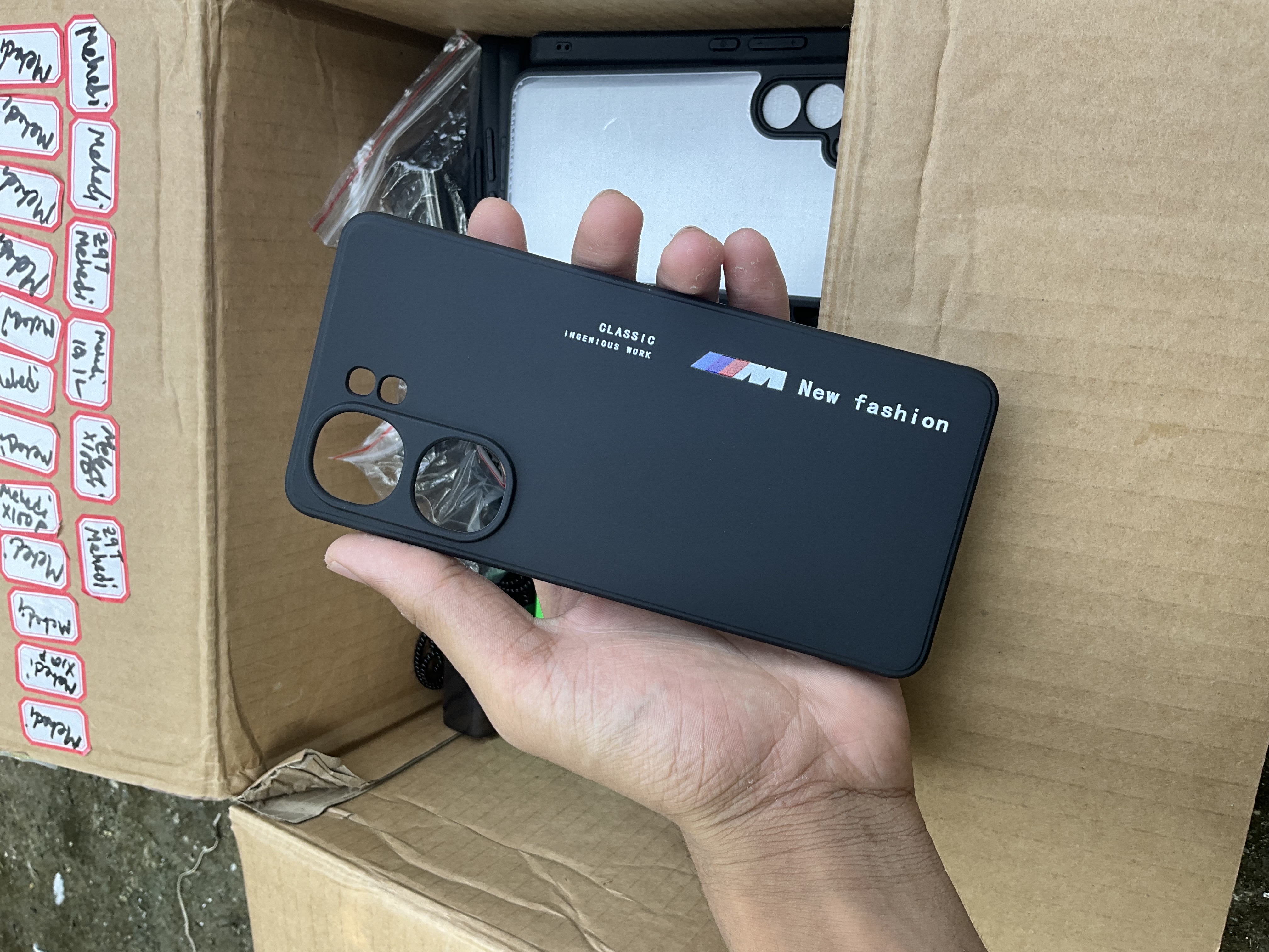 IQOO Neo9 BMW design soft silicon case_img_0