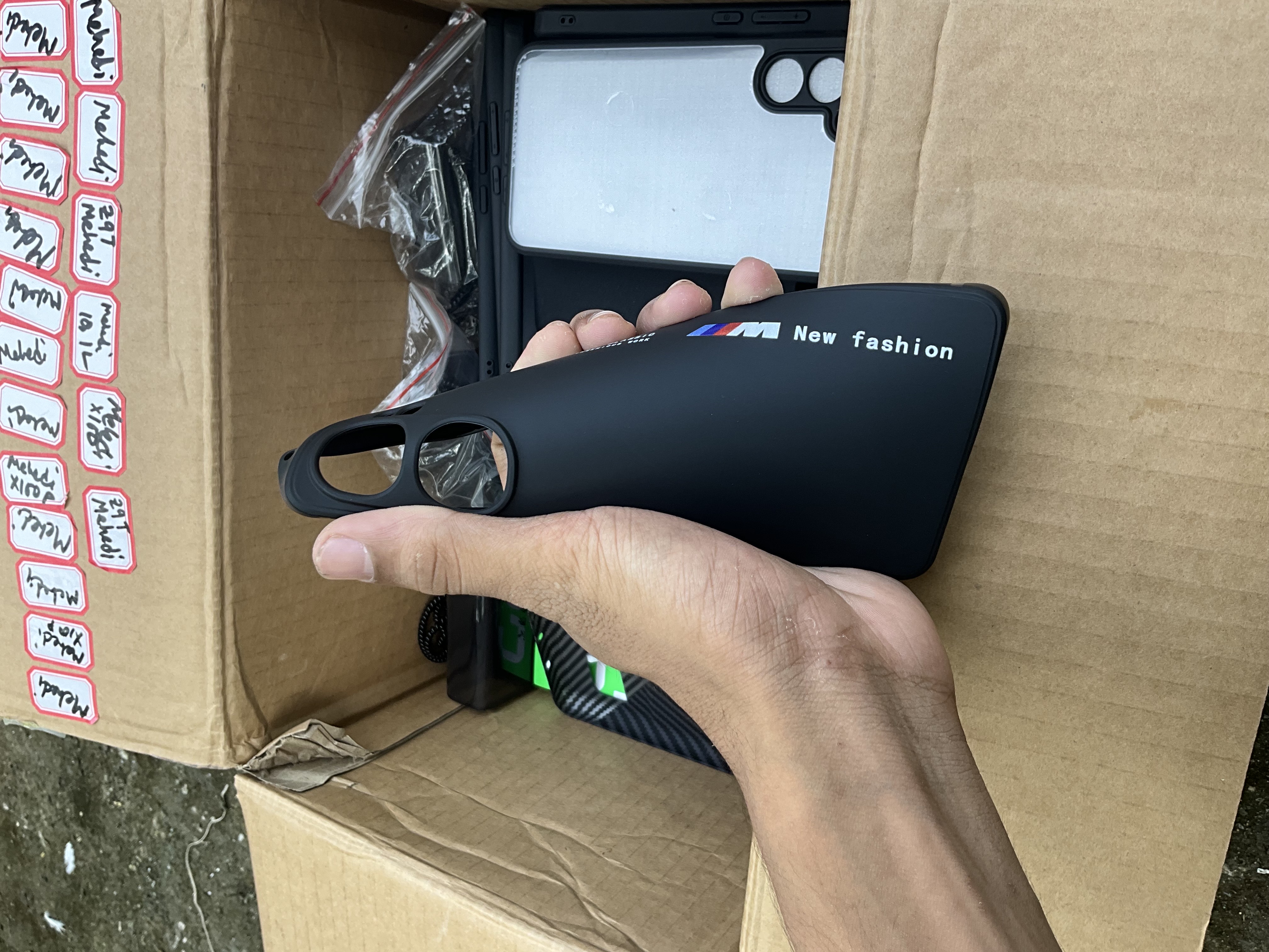 IQOO Neo9 BMW design soft silicon case_img_1