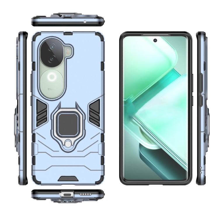 IQOO Z9s Shockproof PC + TPU Holder Phone Case_img_0