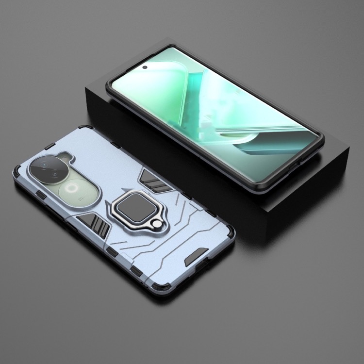 IQOO Z9s Shockproof PC + TPU Holder Phone Case_img_2