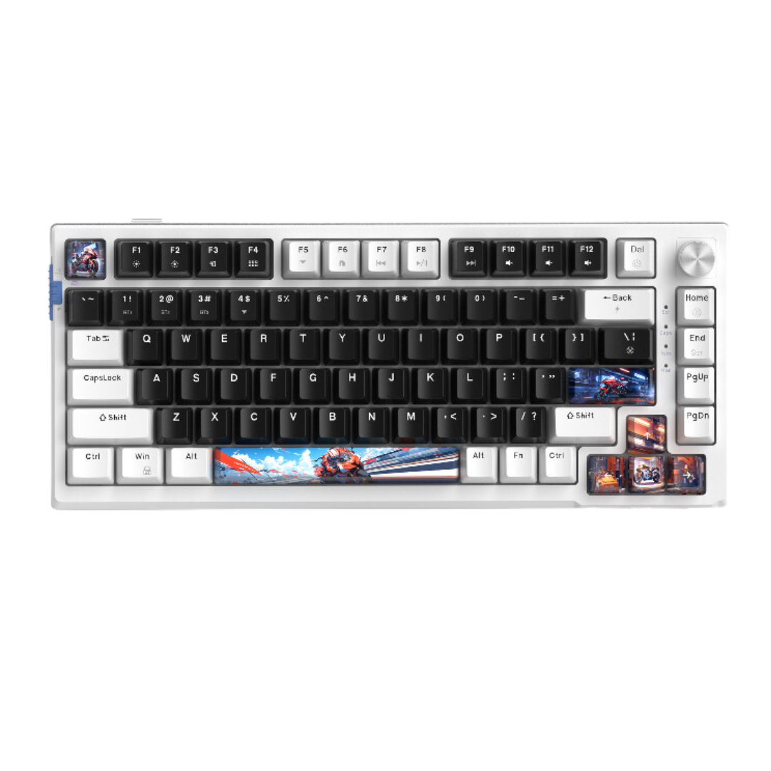 (Stock Out) MageGee Sky81 Tri Mode 75% Wireless Gasket Mechanical Gaming Keyboard_img_1