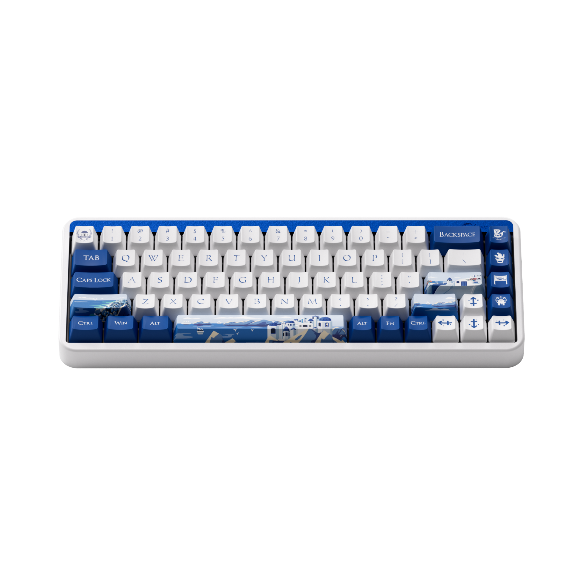Akko JIN01 Santorini Tri Mode Aluminum Mechanical Keyboard_img_2