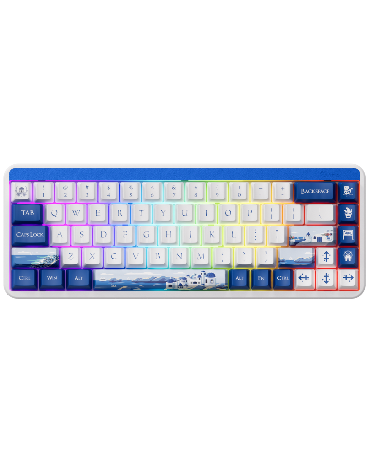Akko JIN01 Santorini Tri Mode Aluminum Mechanical Keyboard_img_0
