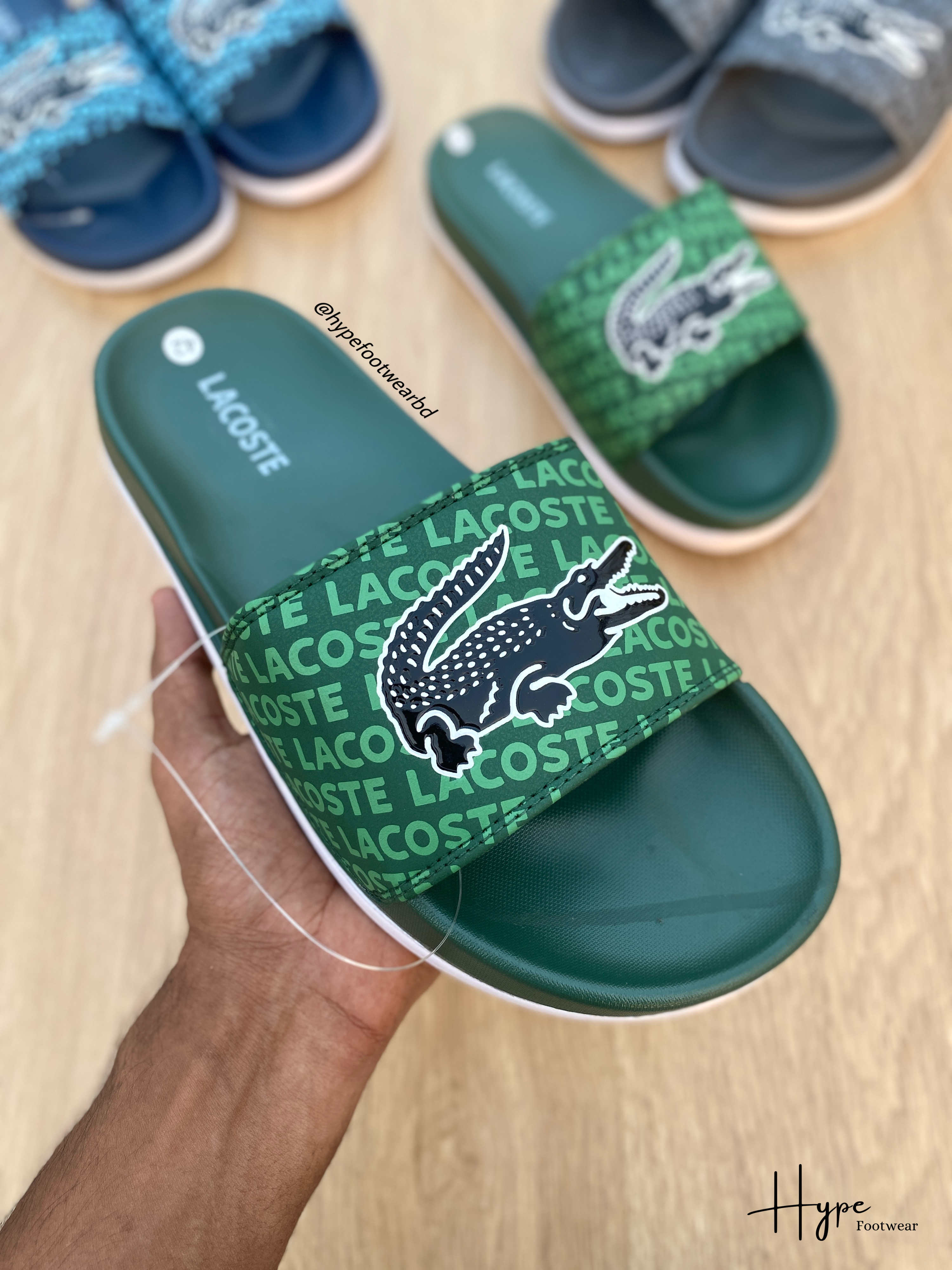 Lacoste slide (Green)_img_3
