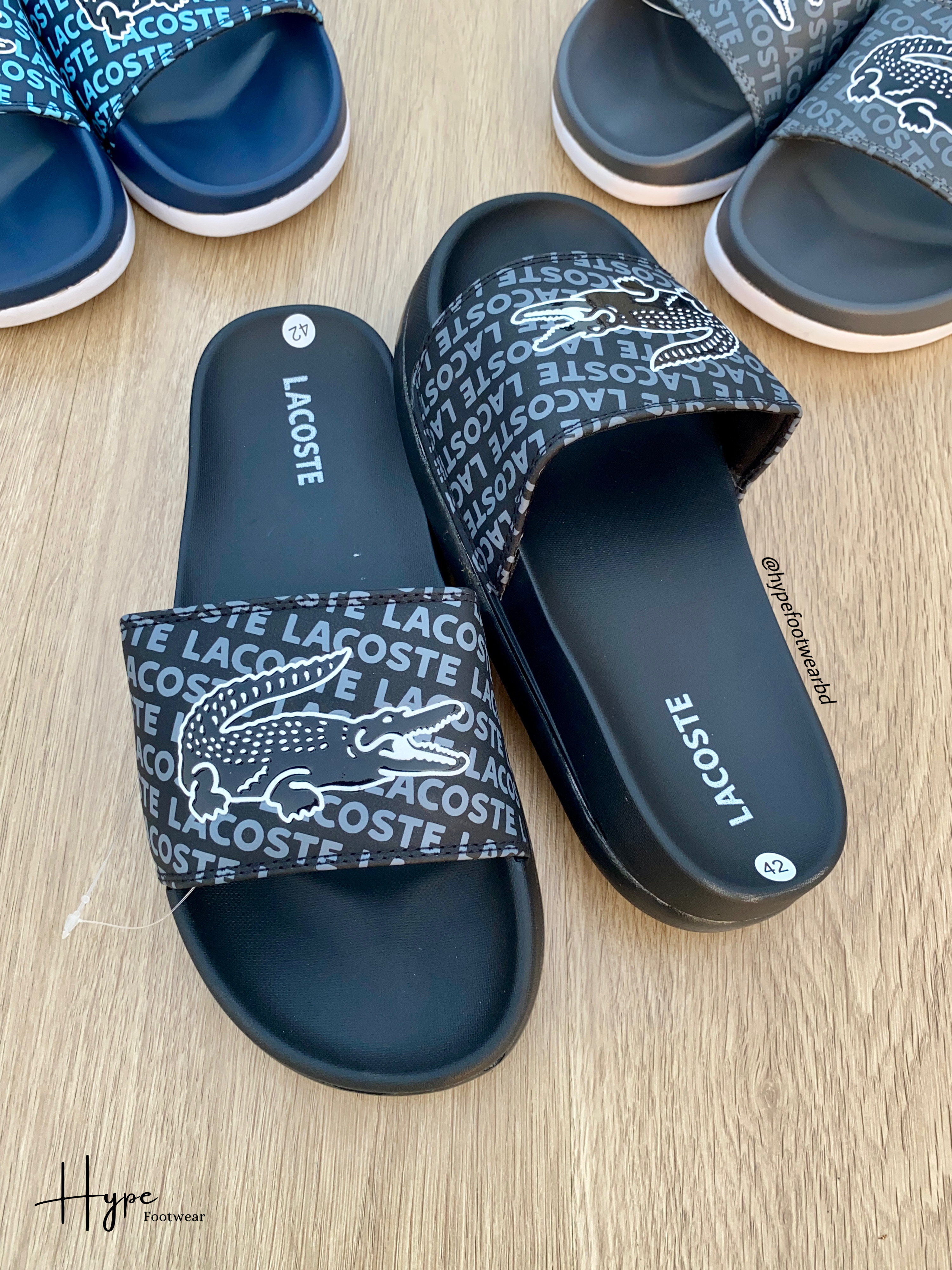 Lacoste slide (Black)_img_1