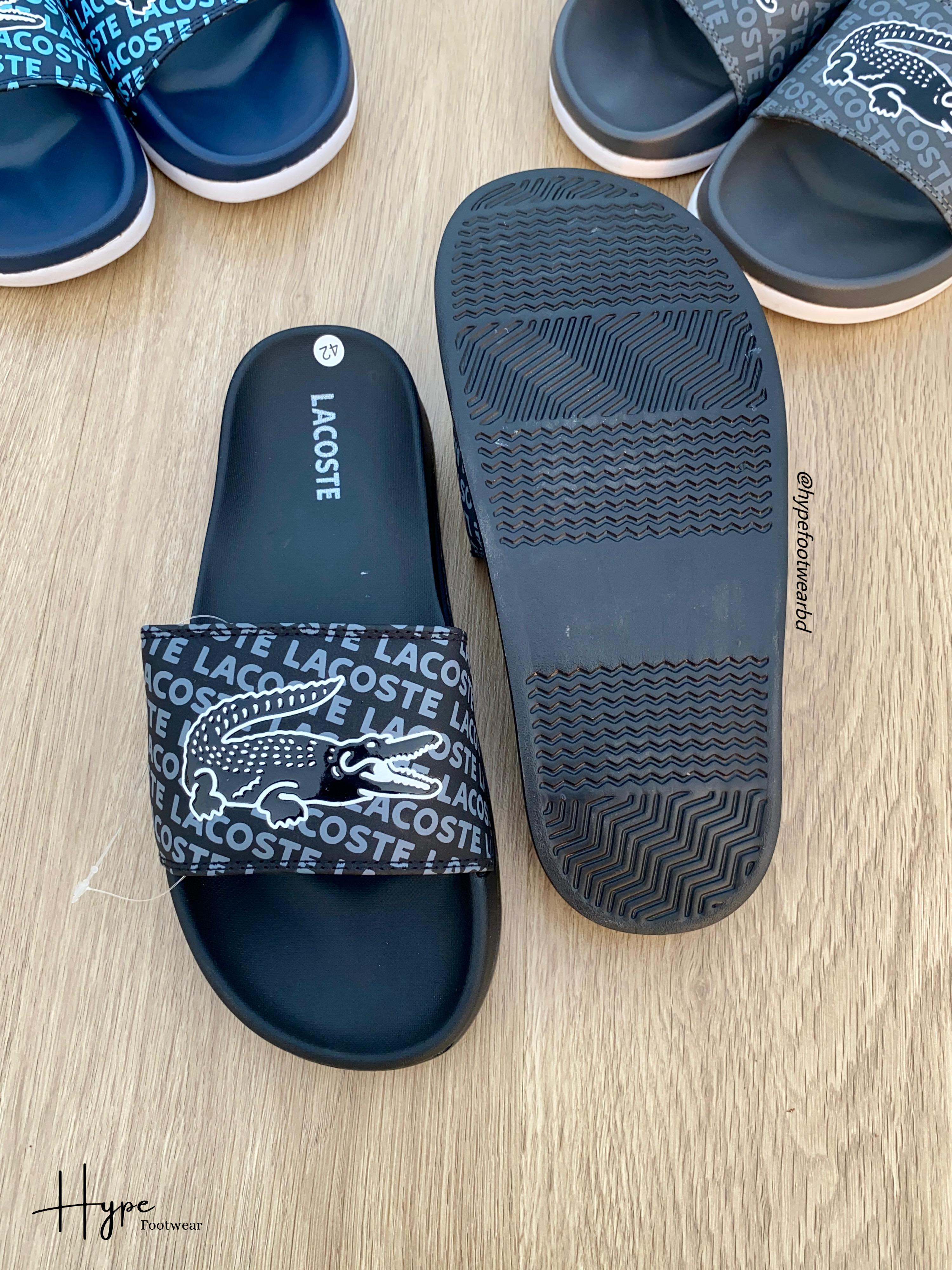 Lacoste slide (Black)_img_2