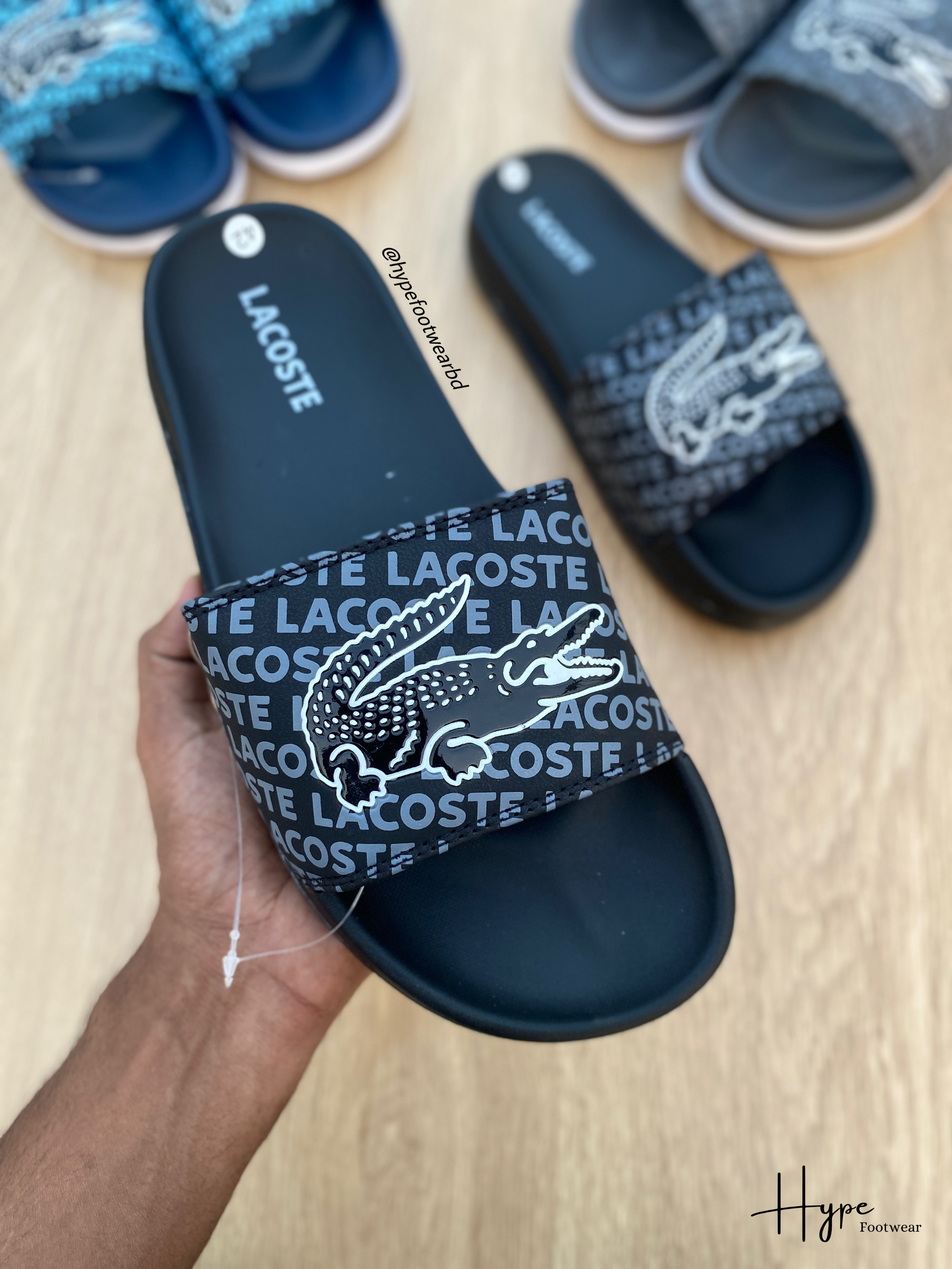 Lacoste slide (Black)_img_3