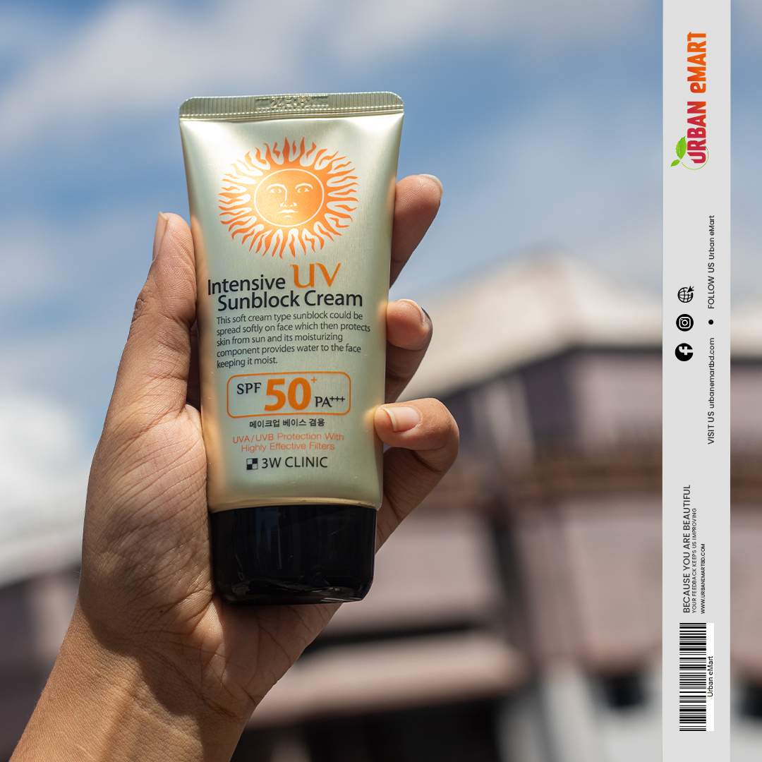 3W Clinic Intensive UV Sunblock Cream SPF50 PA+++ 70ml_img_1