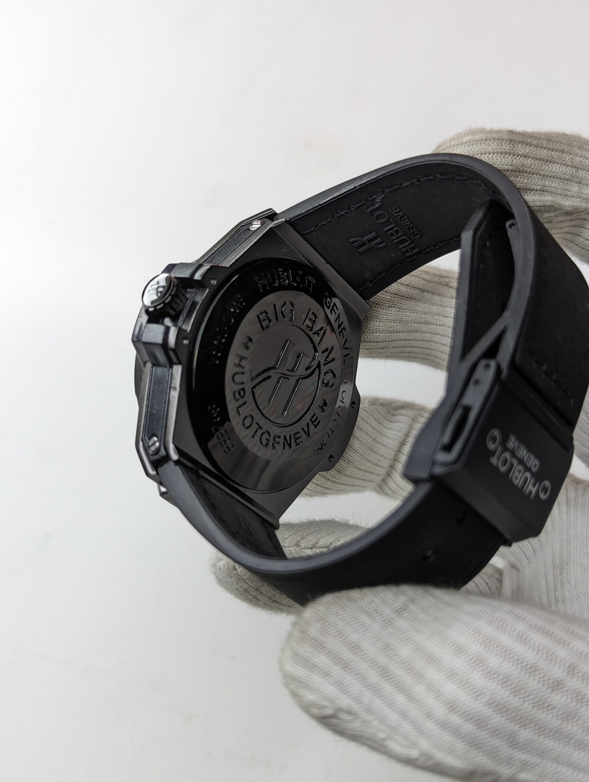 Hublot Gun Metal Quartz Watch_img_3