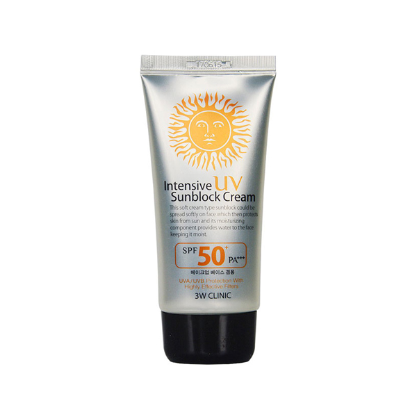 3W Clinic Intensive UV Sunblock Cream SPF50 PA+++ 70ml_img_2