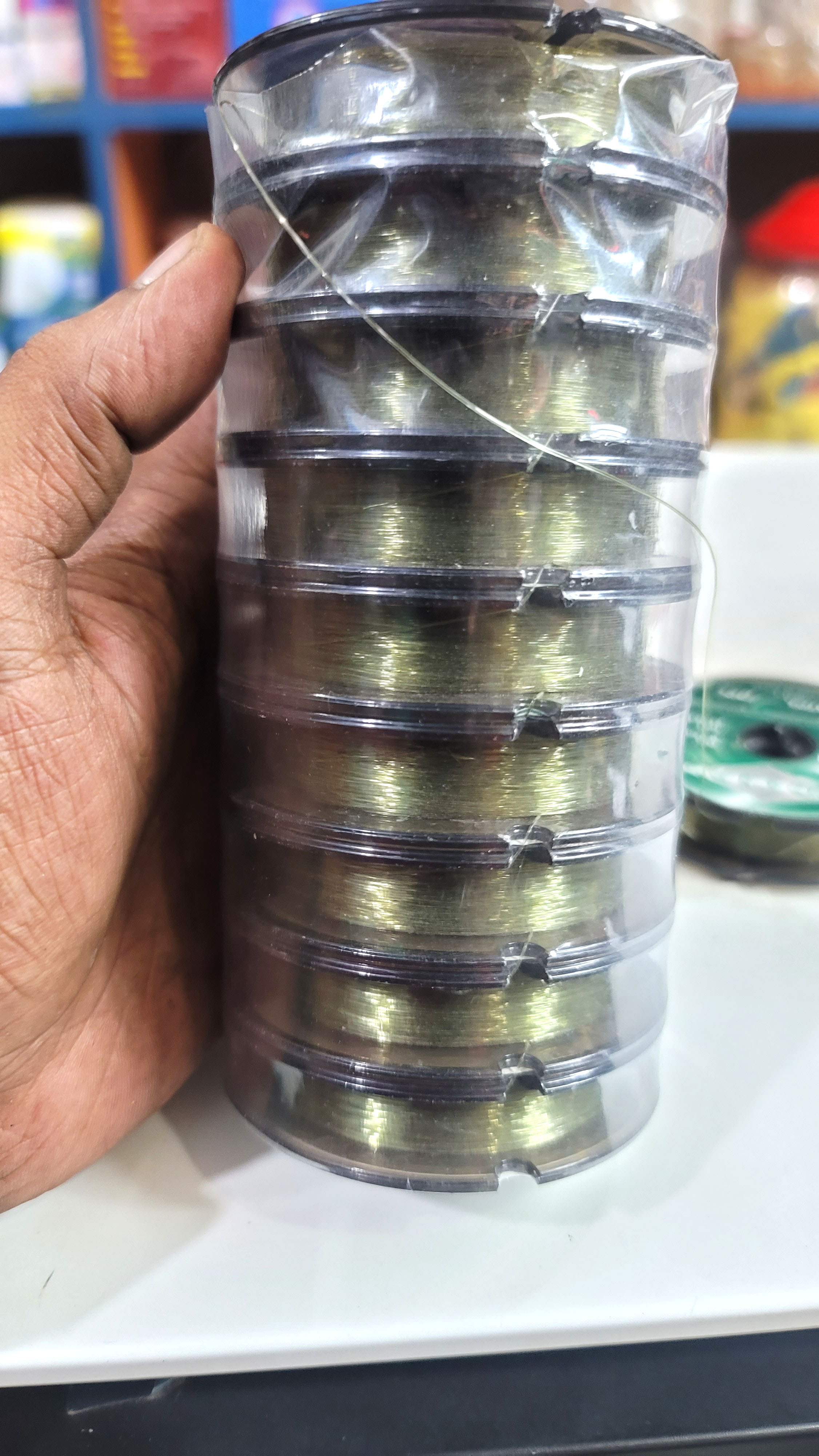 Monofilament Fishing Line 150 Meters  (0.35mm)  - বড়শির সুতা 150 মিটার (০.৩৫এম এম)_img_1