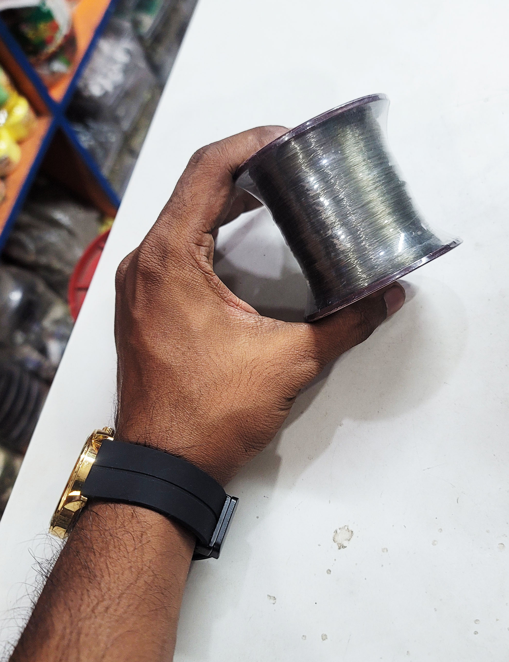 Monofilament Mk Ger Line 330 Yard (0.35mm) - বড়শির সুতা 330 গজ (০.৩৫ এম এম)_img_0