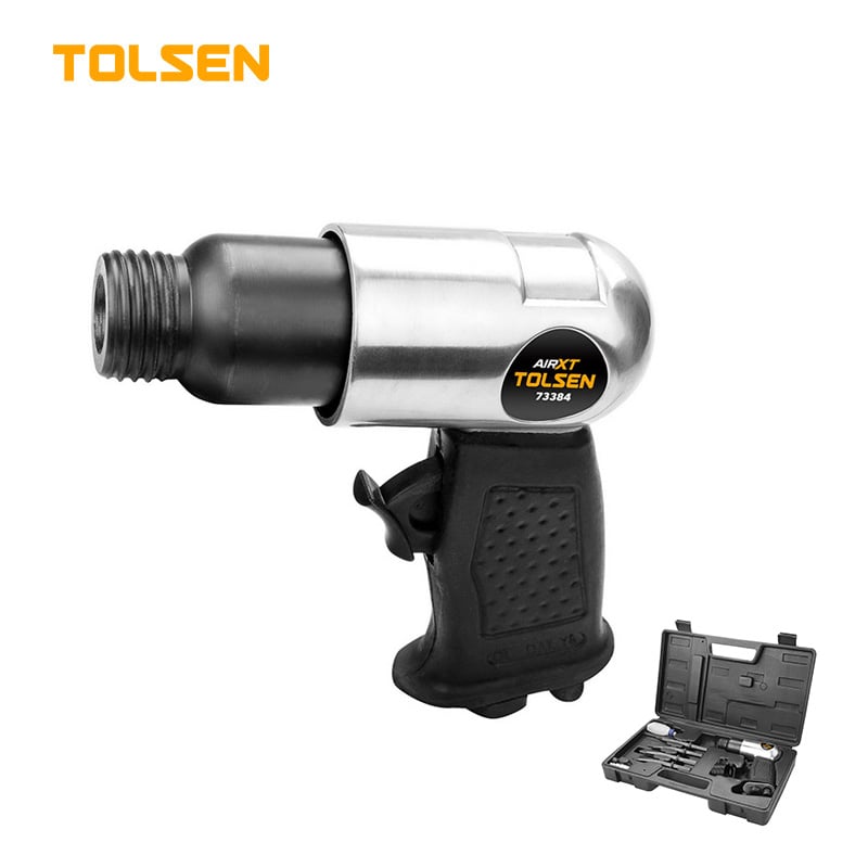 TOLSEN 73384 9pcs Air Hammer Set ( Hex ) Kit w/ Case (4500bpm) Model: 73384_img_0