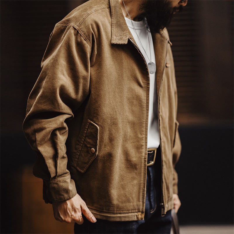 Stand up Collar Casual Jacket_img_0