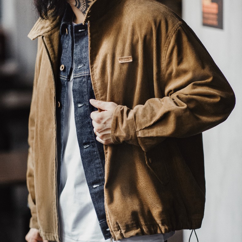 Stand up Collar Casual Jacket_img_1