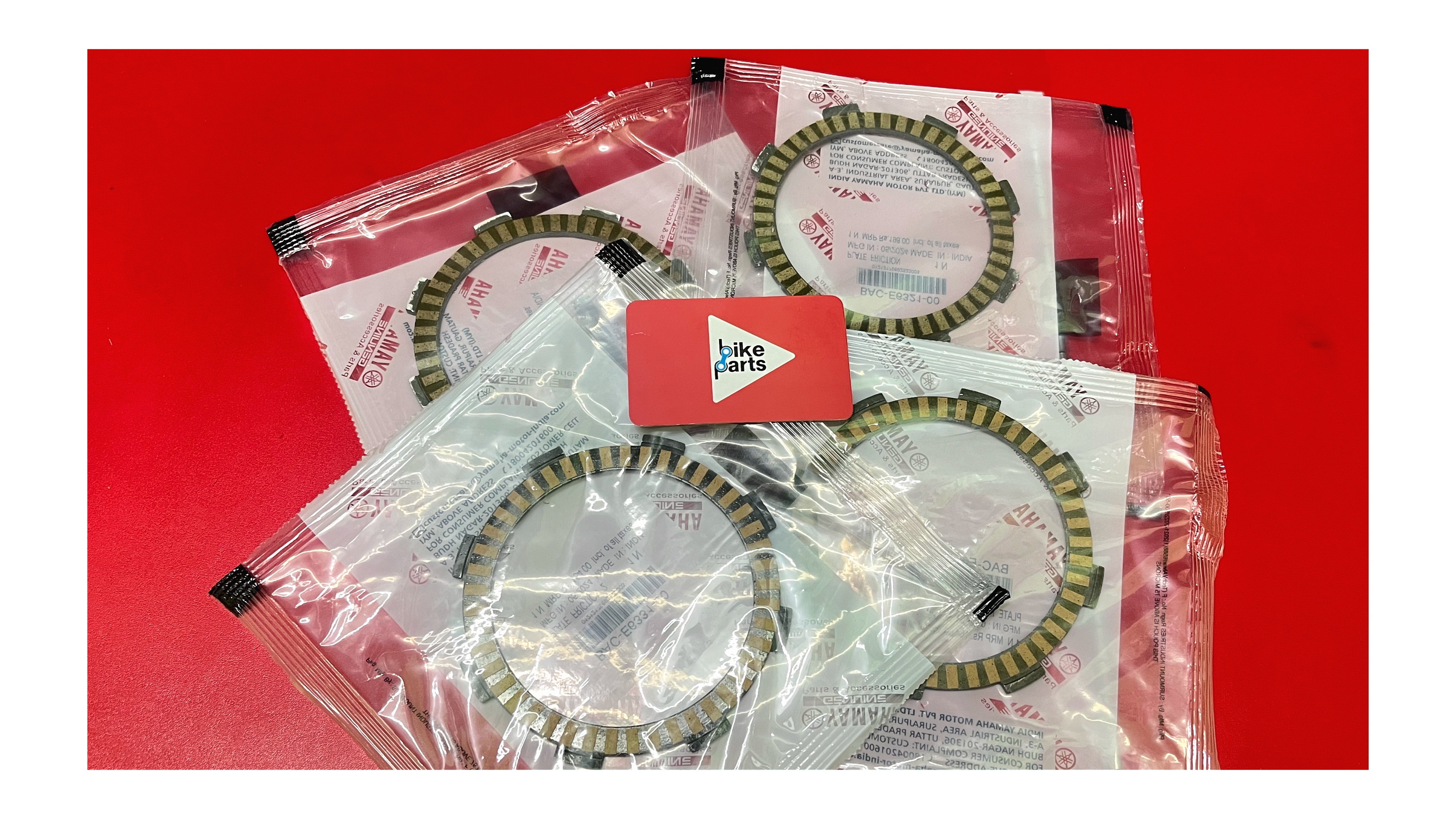 Clutch Plate-B9PE632101 & B9PE633100 for Yamaha FZS V3 (Deluxe) & FZS V4 bike._img_2