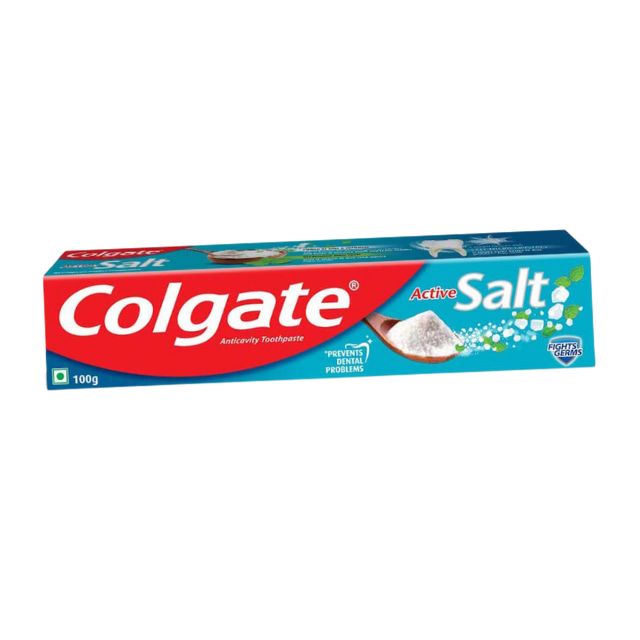 Colgate Anticavity Active Salt Toothpaste 100gm(কোলগেট অ্যান্টিক্যাভিটি অ্যাক্টিভ সল্ট টুথপেস্ট)_img_0