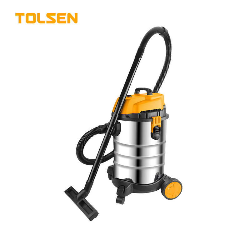 TOLSEN 79608 Vacuum Cleaner, 1200W, 30L,  Dry and Wet Industrial Grade; Model 79608
