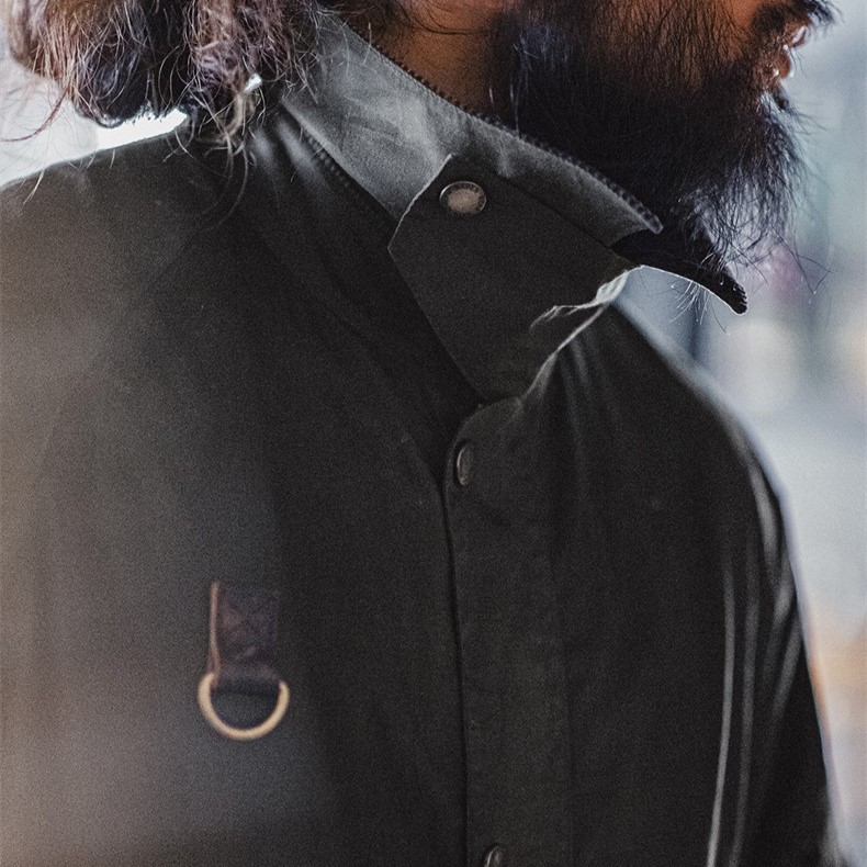 vintage Spey oil wax fishing jacket_img_5