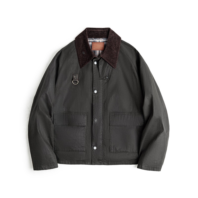 vintage Spey oil wax fishing jacket_img_6