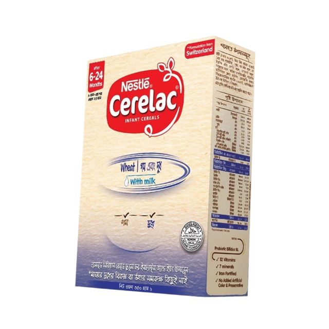 Nestlé Cerelac 1 Wheat & Milk(6 M+) 350gm(সেরেলাক গম এবং দুধ)_img_0