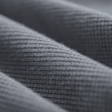 Casual Waffle High Collar Sweatshirt_img_5