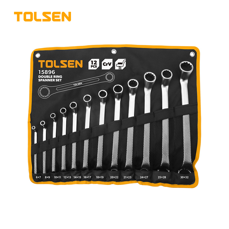 Tolsen 12 Pcs Double Ring Spanner Set 15170 ( 15896 )_img_1