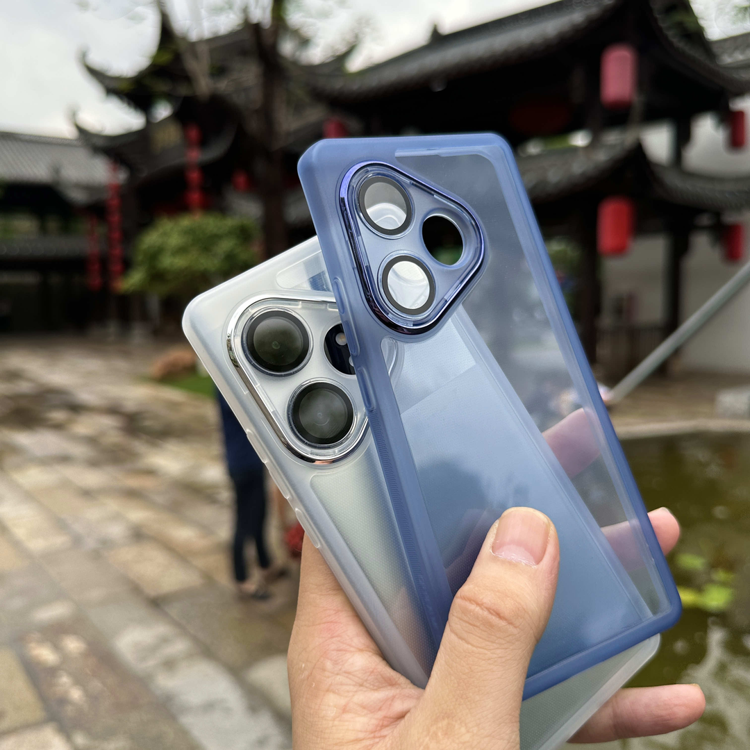 Realme GT Neo6 /GT6 / GT Neo6SE / GT6T transparent anti-drop silicone case_img_1