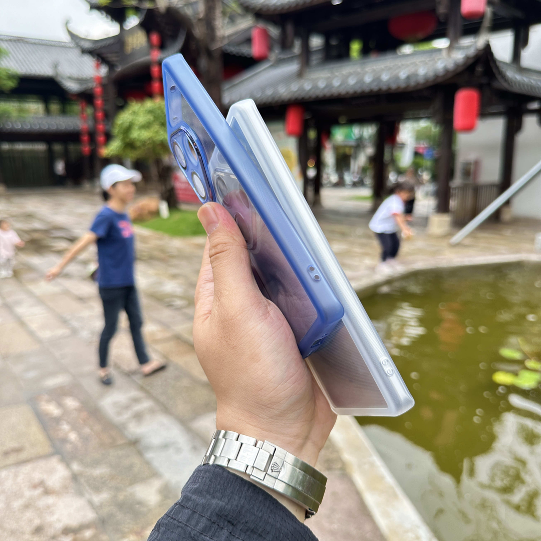 Realme GT Neo6 /GT6 / GT Neo6SE / GT6T transparent anti-drop silicone case_img_2