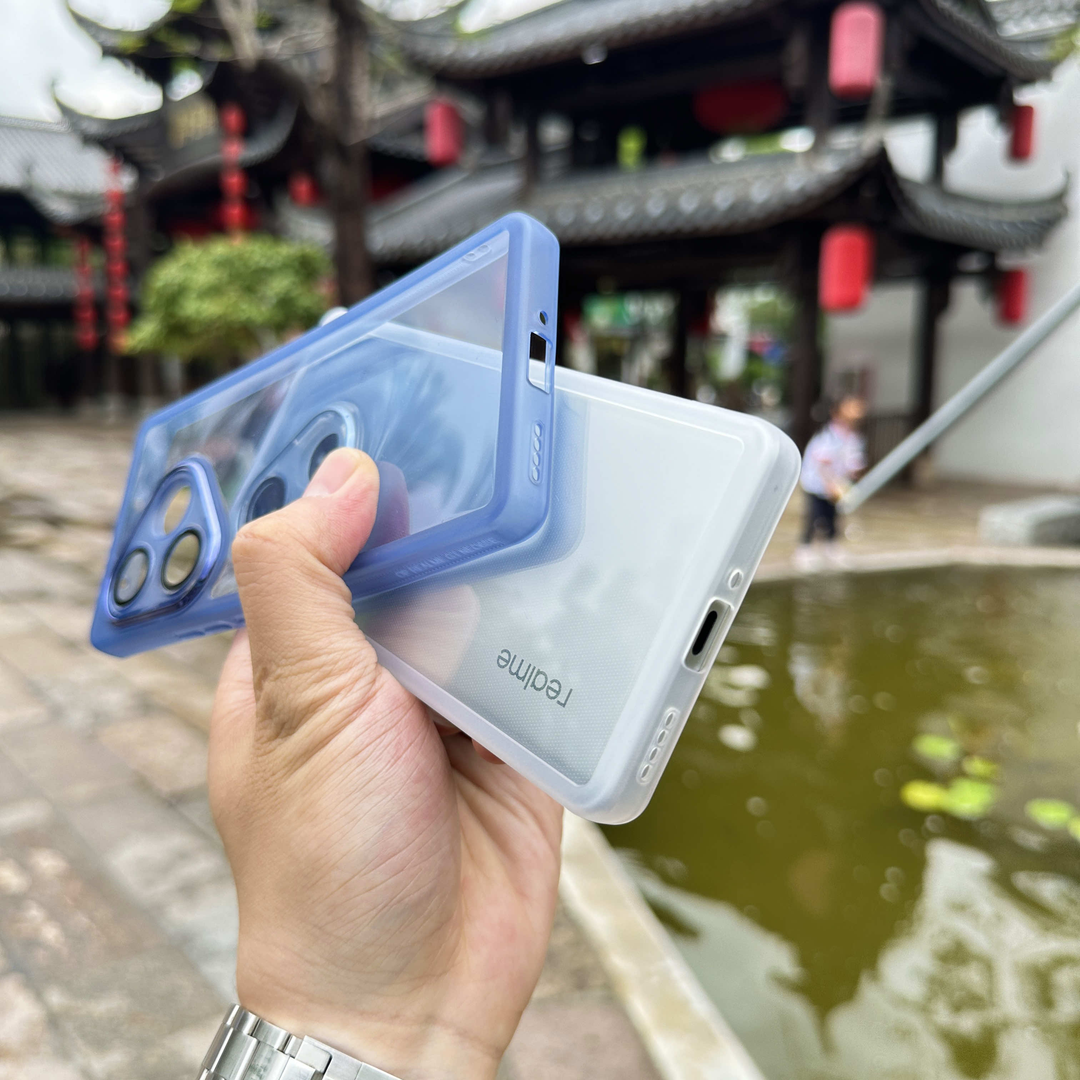 Realme GT Neo6 /GT6 / GT Neo6SE / GT6T transparent anti-drop silicone case_img_3