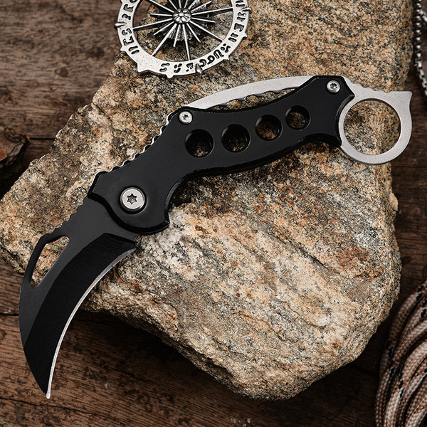 Stainless steel outdoor mini folding knife_img_2