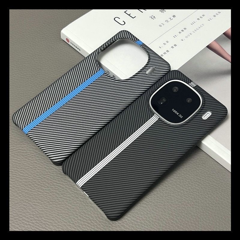 Premium carbon fiber track case for IQOO12_img_0