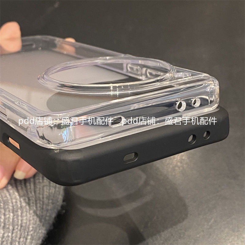 Oneplus 12R anti-yellow premium transparent cover_img_2