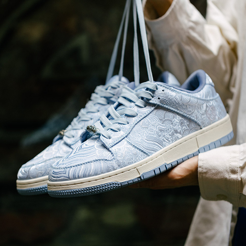 Blue Silk sneakers_img_1