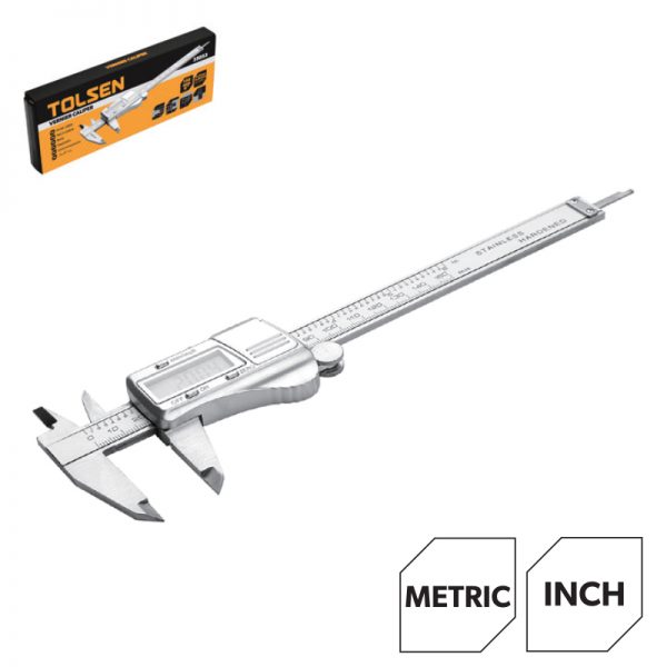 Digital Caliper (Metric & Inch) 150mm, 6"