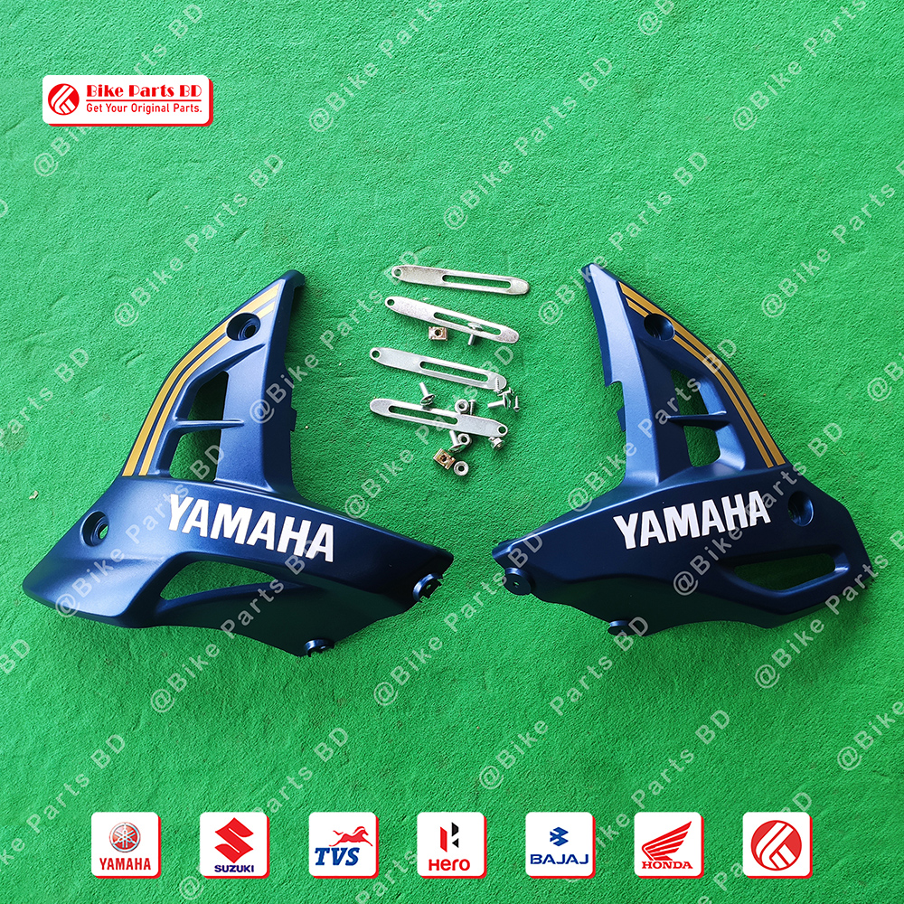 China Engine guard Yamaha FZS V2 Armada Blue bike._img_0