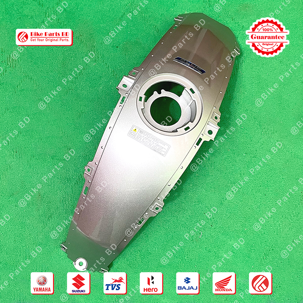 Cover Top (Silver) for Yamaha FZS & Fazer V2 (White Color) bike._img_0