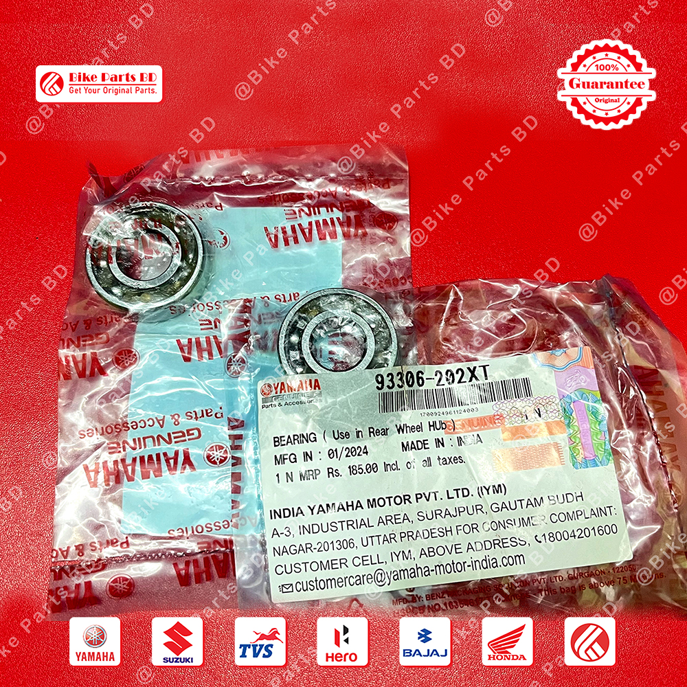 Bearing (Front & Rear wheel-6202, 2 pcs) for Yamaha FZS V1 ,FZS V2, FZS V3, FZS V4, Fazer V1, Fazer V2, R15 V2, R15 V3, R15 V4 & R15M, MT15 V1, MT15 V2 bike._img_1