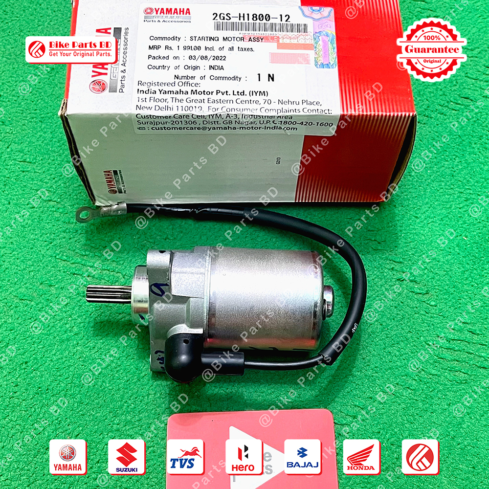 Starting Motor Assy for Yamaha FZS V2, FZS V3, FZS V4, Fazer V2 bike._img_1